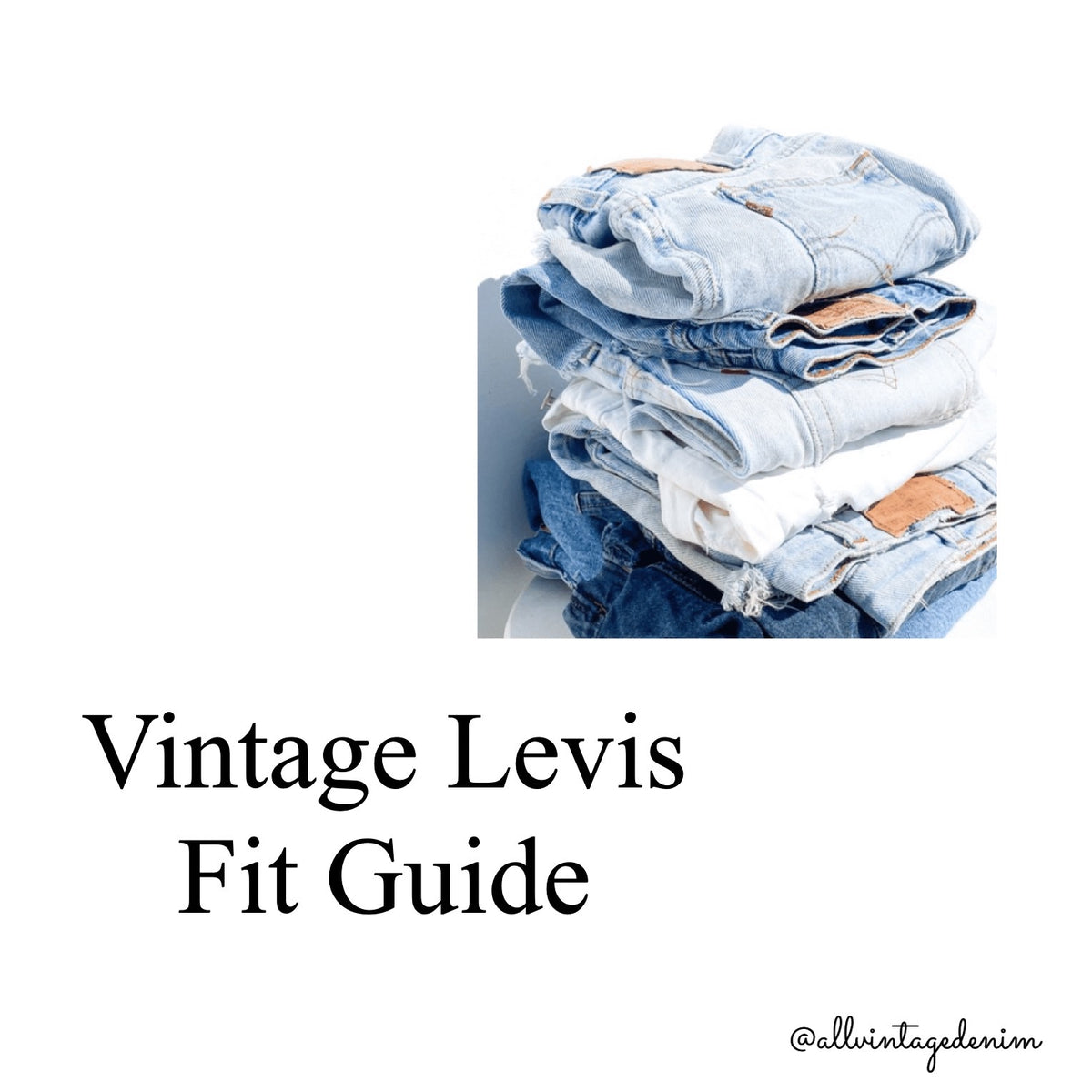 Levi's Vintage Collection 501 Fit Guide, LVC 501's Brooklyn Denim Co