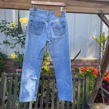 Vintage 1990’s Lightwash 501 Levi’s Jeans 29” 30” #3142