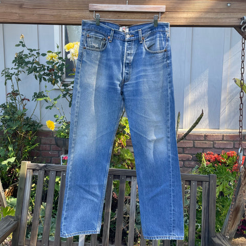 Vintage Early Y2K 501 Levi’s Jeans 32” 33” #3138