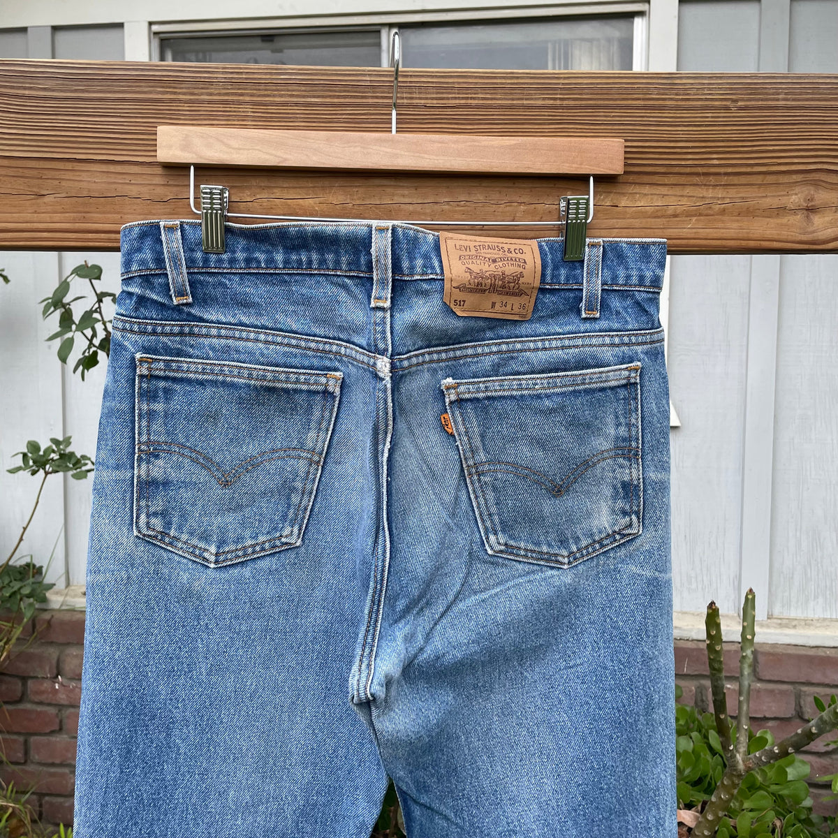 Vintage 1990's 517 Levi's Jeans 33” 34” #3041 – AllVintageDenim