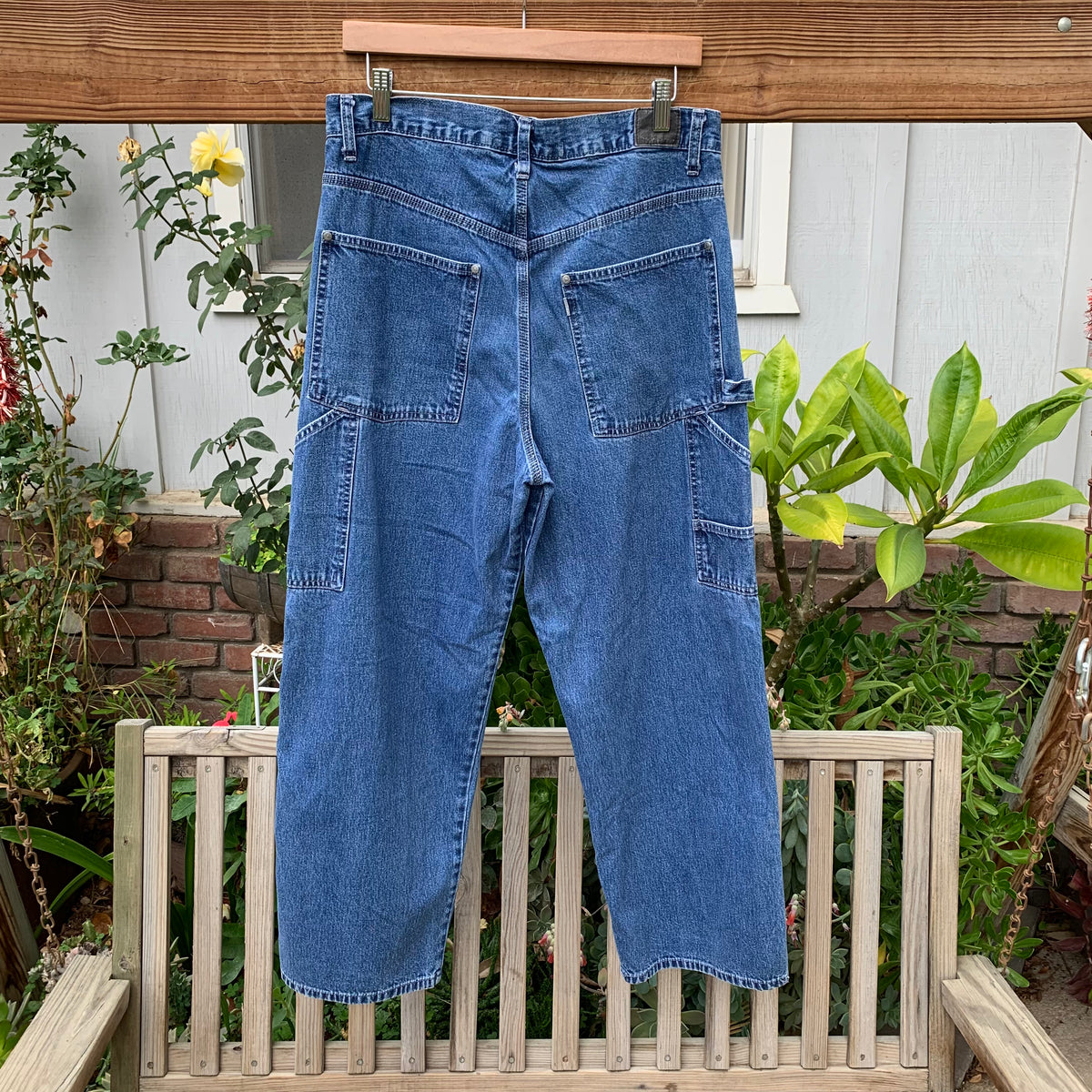 Vintage 1990's Wide Leg SilverTab Levi's Jeans 32” 33” #2861