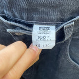 Vintage 1990’s 550 Levi’s Jeans 33” 34” #3146