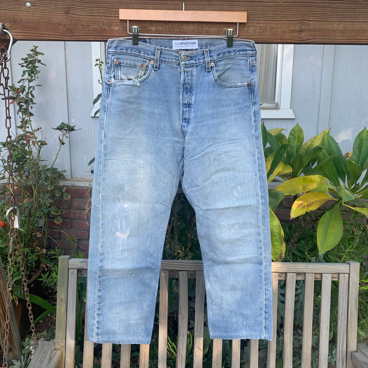Vintage 1990's 501 Levi's Jeans 32” 33” #2747 – AllVintageDenim
