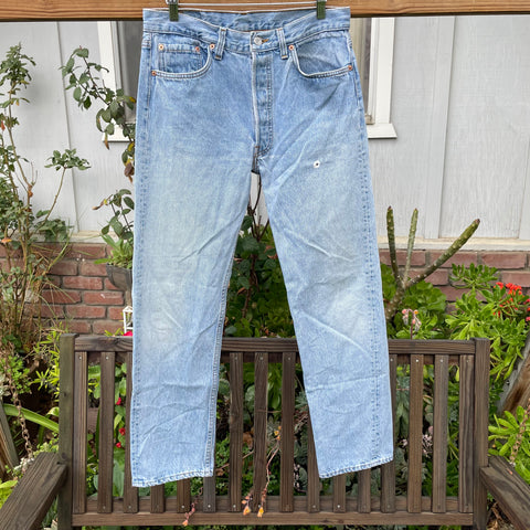 Vintage 1990’s 501 Levi’s Jeans 31” 32” #3115