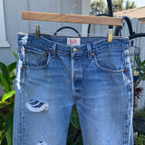 Early Y2K 501 Levi’s Jeans 30” 31”  #2448