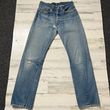 Vintage 1980’s 501 Redline Selvedge Levi’s Jeans 28” 29” #2245