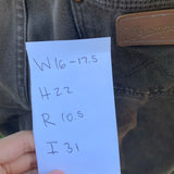 Brown 1990's Brown Wrangler Jeans 33" 34" #2500