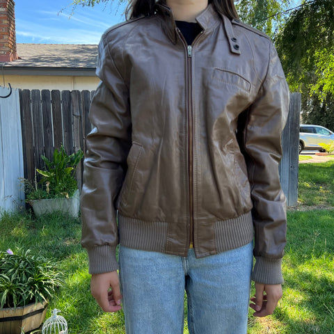 Vintage Leather Jacket  SZ S #2