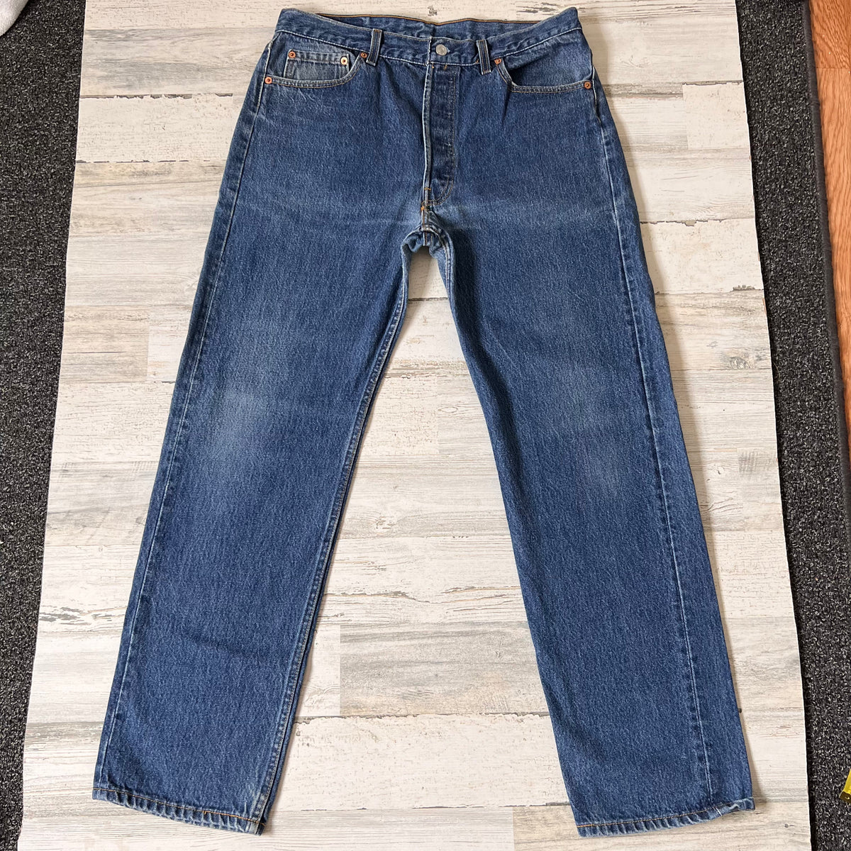 Vintage 1990's 501 Levi's Jeans 33” 34” #1901 – AllVintageDenim