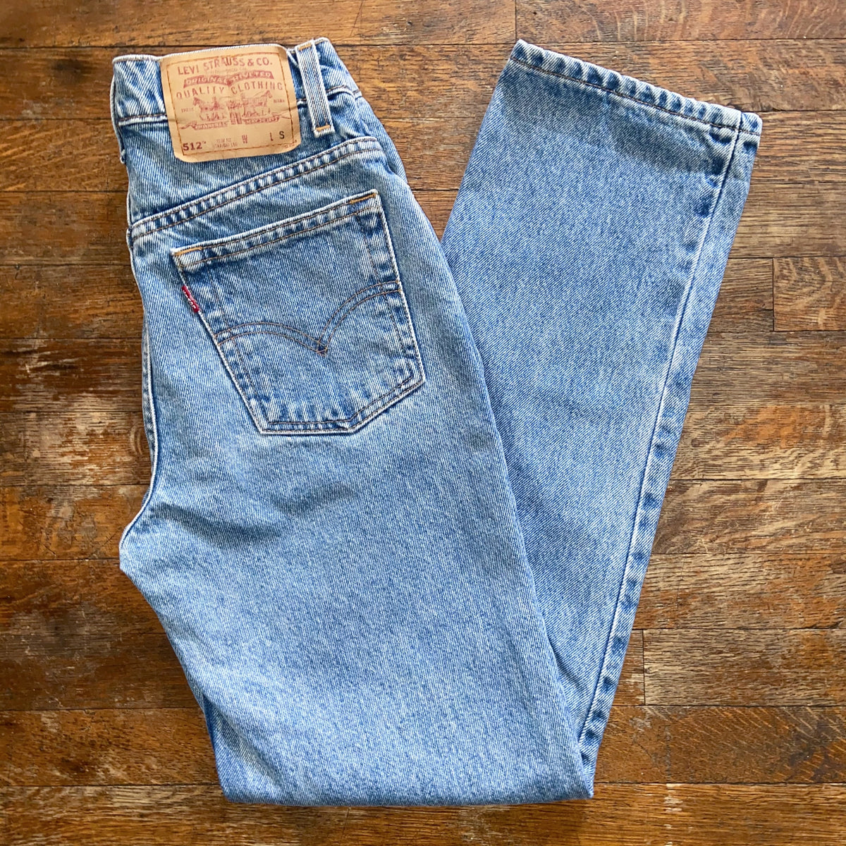 Vintage Levis Jeans Size 24-25 / Deadstock Levis 535 Jeans Light