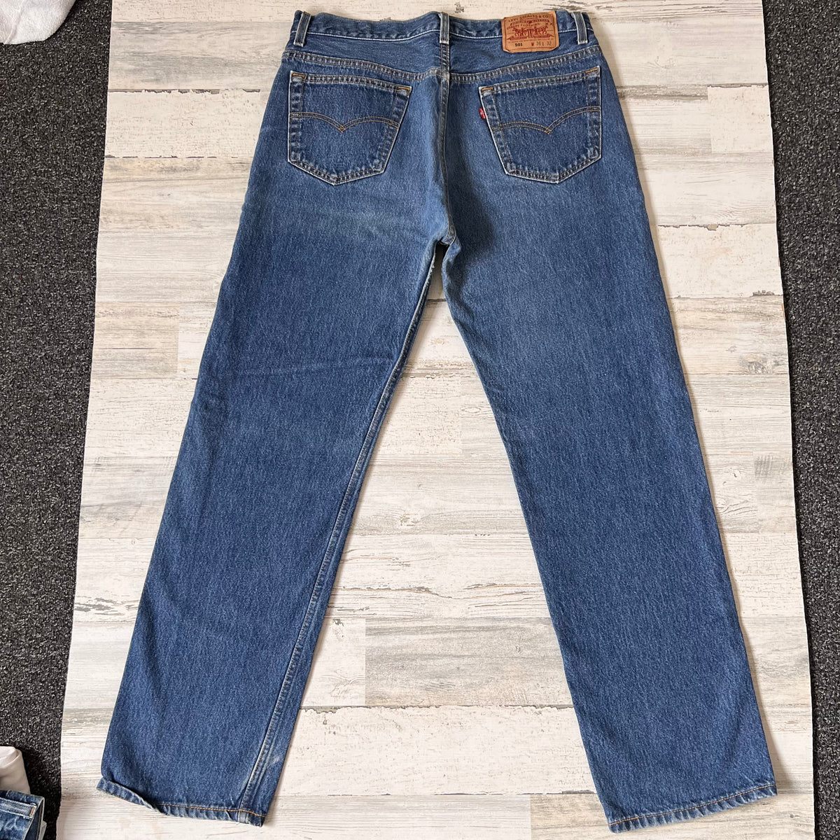 Vintage 1990's 501 Levi's Jeans 33” 34” #1901 – AllVintageDenim