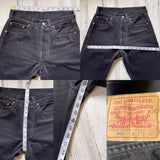 Black Vintage Levi’s 501 Jeans “25 “26 #982