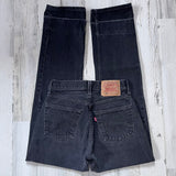 Black Vintage 501 Levi’s Jeans “25 #974