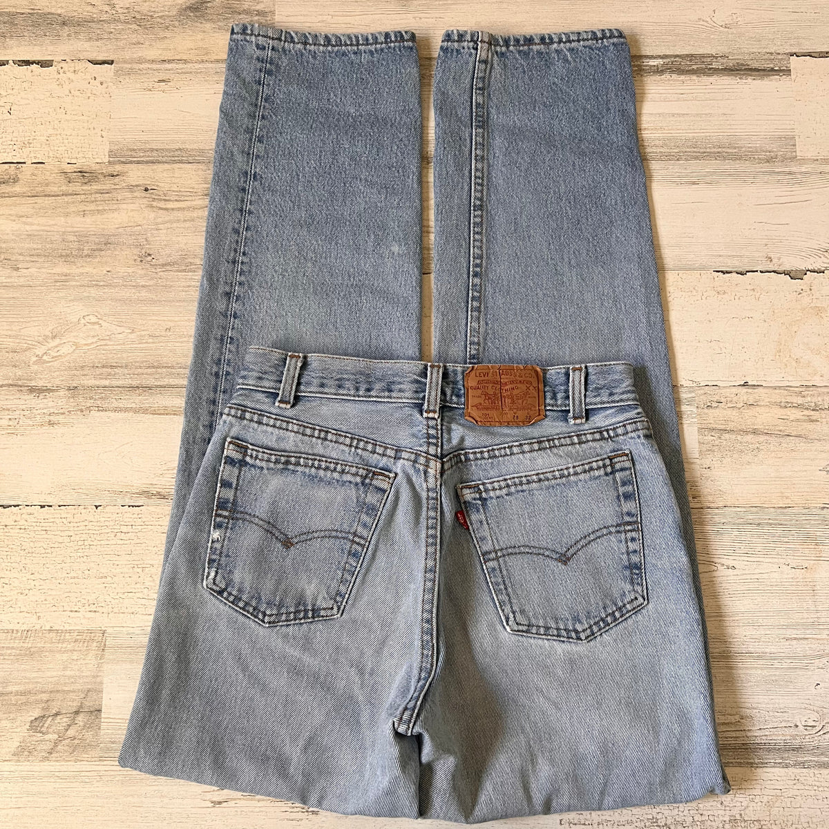 Levis 7701 ＳＸＸ　1st 70's High Rise Slim Straight Women's Jeans - Medium Wash