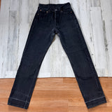 Black Vintage 501 Levi’s Jeans “25 #974