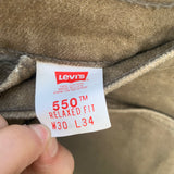 Vintage 550 Levi’s Cutoff Shorts 29” 30” #2819