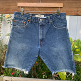Y2K 517 Levi’s Cutoff Shorts 33” 34” #2794