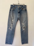 Vintage 501 Distessed Levi’s Jeans (31 Waist) #3381