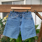 Vintage 1990’s 565 Levi’s Cutoff Shorts 30” 31” #2678