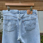 Vintage 1990’s 501 Levi’s Jeans 35” 36” #3084