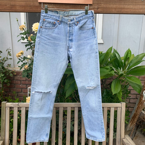 Vintage 1990’s 501 Levi’s Jeans 27” 28” #2713
