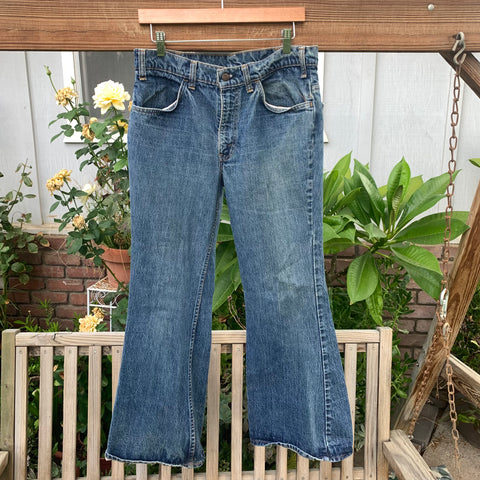 Vintage 1980’s 646 Bellbottom Levi’s Jeans 31” 32” #2722