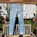 Vintage 1990’s 501 Levi’s Jeans 29” 30” #2975