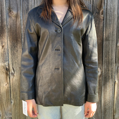 Vintage Leather Jacket SZ M #34
