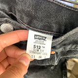 Vintage 1990’s Distressed 512 Levi’s Shorts 27” 28” #2701