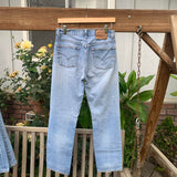 Vintage 1990’s Lightwash 501 Levi’s Jeans 28” 29” #2688