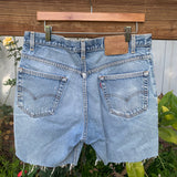 Vintage 1990’s 517 Levi’s Cutoff Shorts 34” 35” #2796