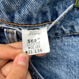 Vintage 1990’s 565 Levi’s Cutoff Shorts 30” 31” #2678