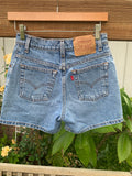 Vintage 1990’s Hemmed Levi’s Shorts 26” 27” #2730