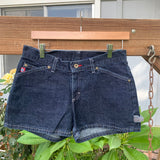 Vintage 1990’s Denim Hemmed Shorts 28” 27” #2704