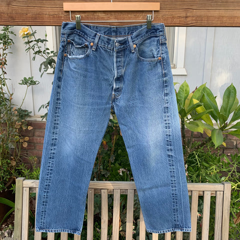 Mid Y2K 501 Levi’s Jeans 31” 32” #2823