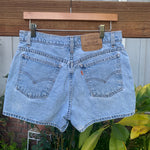 Vintage 1990’s Orange Tab Hemmed Shorts 31” 32” #2770