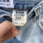 Vintage 1990’s 550 Levi’s Jeans 31” 32” #2825
