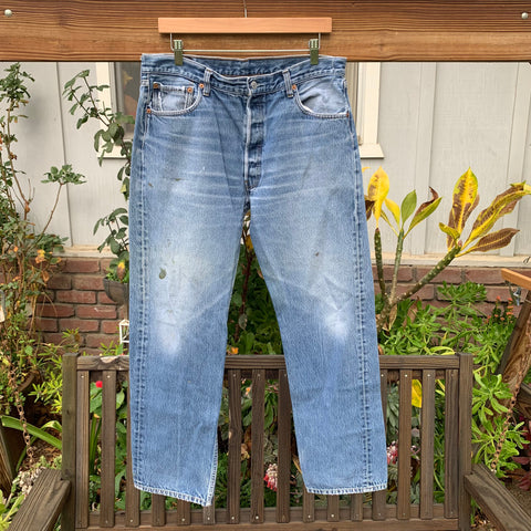 Vintage 1990’s 501 Levi’s Jeans 32” 33” #2955