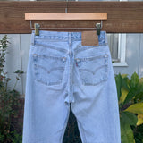 Vintage 1990’s Lightwash 501 Levi’s Jeans 24” 25” #2780