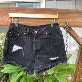 Vintage 1990’s Distressed 512 Levi’s Shorts 27” 28” #2701