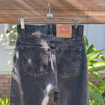 Black Vintage 1990’s 550 Levi’s Jeans 25” 26” #3165