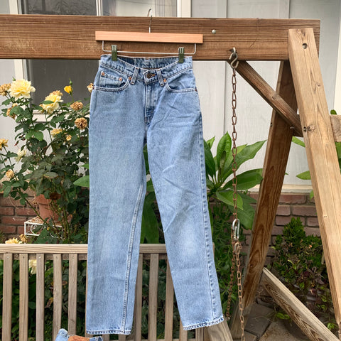Vintage 1990’s 512 Levi’s Jeans 23” 24” #2685