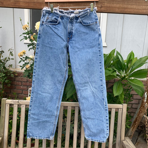 Vintage 1990’s 565 Levi’s Wide Leg Jeans 25” 26” #2715