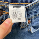 Vintage 1990’s 521 Levi’s Jeans 29” 30” #3080