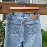 Vintage Lightwash 501 Levi’s Jeans 32” 33” #2698