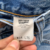 Vintage 1990’s 501 Levi’s Cutoff Shorts 30” 31” #2864
