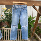 Vintage 1990’s Lightwash 501 Levi’s Jeans 28” 29” #2688