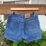 Vintage 1980’s 701 Levi’s Cutoff Shorts 30” 31” #2679
