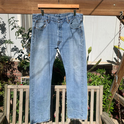 Y2K 501 Levi’s Jeans 35” 36” #2974