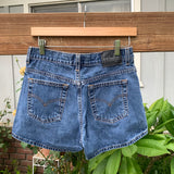 Vintage 1990’s SilverTab Levi’s Hemmed Shorts 28” 29” #2669